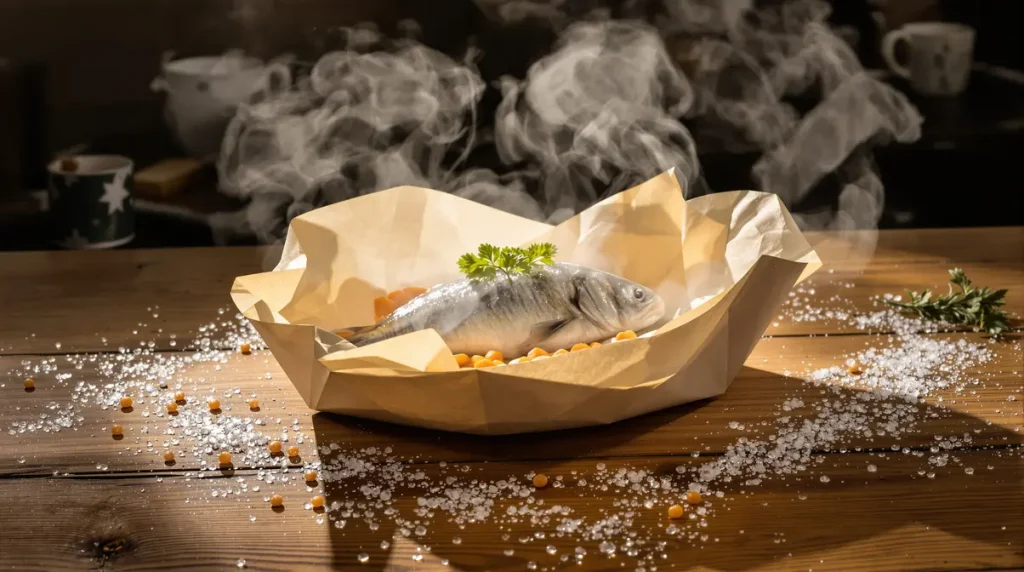 Délicieusement fondant, parfumé et léger : le cabillaud en papillote aux légumes de saison qui change la donne en 12 minutes